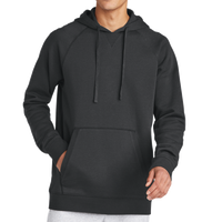 Sport Tek Drive Fleece Pullover Hoodie, Charcoal Grey, Front view