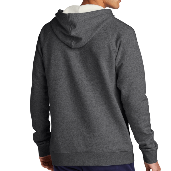 Sport Tek Drive Fleece Pullover Hoodie, Graphite Heather, Back view