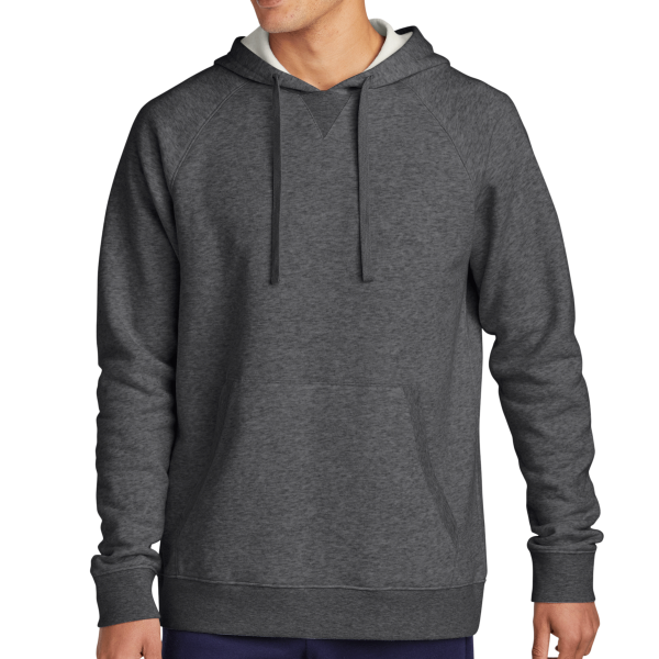 Sport Tek Drive Fleece Pullover Hoodie, Graphite Heather, Front view