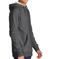 Sport Tek Drive Fleece Pullover Hoodie, Graphite Heather, Right Sleeve view