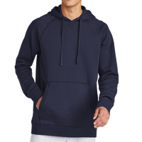 Sport Tek Drive Fleece Pullover Hoodie, True Navy, Front view