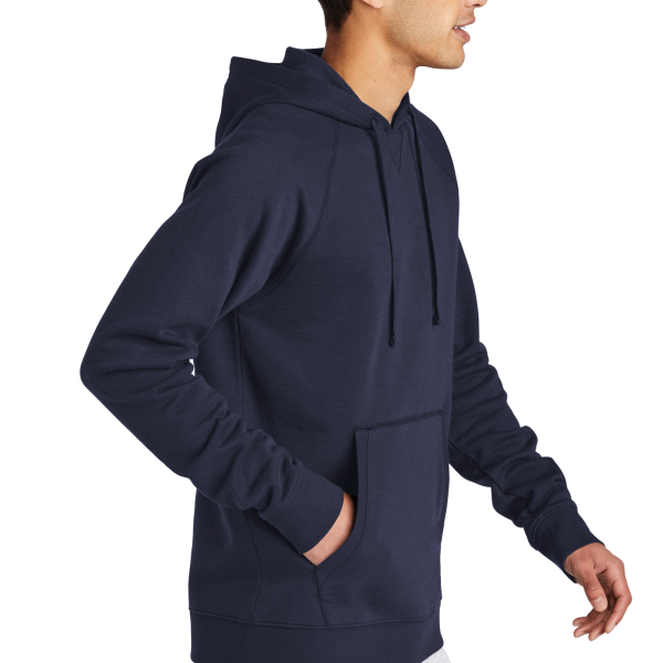 Sport Tek Drive Fleece Pullover Hoodie, True Navy, Right Sleeve view