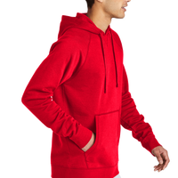 Sport Tek Drive Fleece Pullover Hoodie, True Red, Right Sleeve view