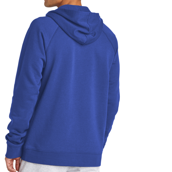 Sport Tek Drive Fleece Pullover Hoodie, True Royal, Back view