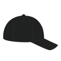 Sport Tek Dry Zone ® Nylon Cap, Black, Hat Right view