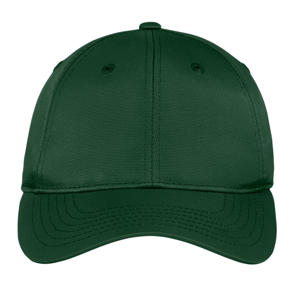 Sport Tek Dry Zone ® Nylon Cap, Forest Green, Hat (Front) view