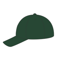 Sport Tek Dry Zone ® Nylon Cap, Forest Green, Hat Left view