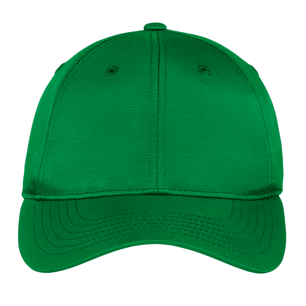 Sport Tek Dry Zone ® Nylon Cap, Kelly Green, Hat (Front) view