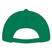 Sport Tek Dry Zone ® Nylon Cap, Kelly Green, Headwear Arch Back view