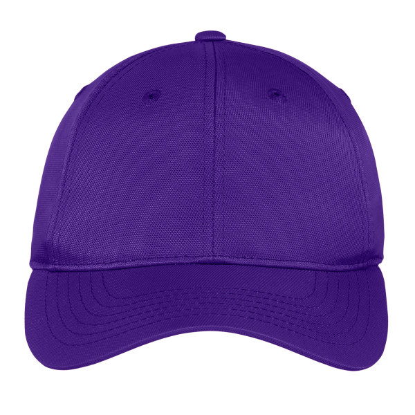 Sport Tek Dry Zone ® Nylon Cap, Purple, Hat (Front) view
