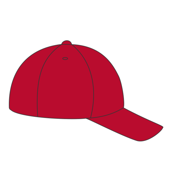 Sport Tek Dry Zone ® Nylon Cap, True Red, Hat Right view
