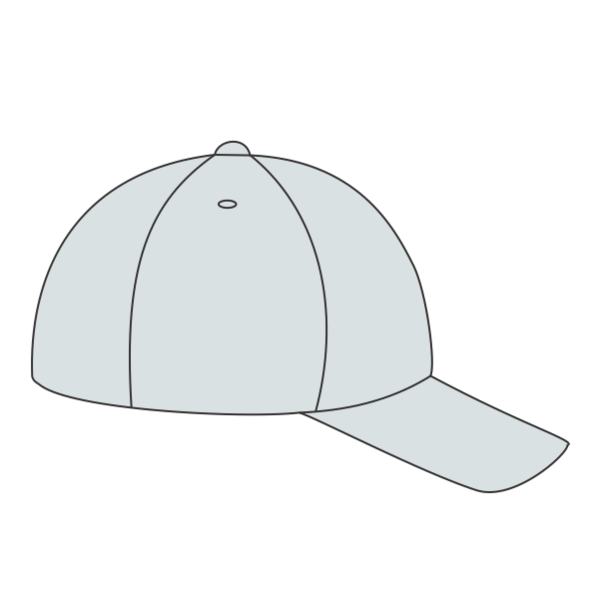 Sport Tek Dry Zone ® Nylon Cap, White, Hat Right view