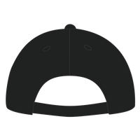 Sport Tek Dry Zone ® Nylon Colorblock Cap, Black / True Red, Back view