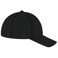 Sport Tek Dry Zone ® Nylon Colorblock Cap, Black / White, Right Side view