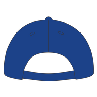 Sport Tek Dry Zone ® Nylon Colorblock Cap, True Royal / White, Back view