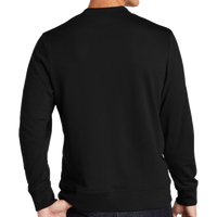 Sport Tek Lightweight French Terry Bomber, Black, Back view