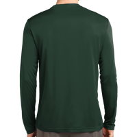 Sport Tek Long Sleeve PosiCharge ® Competitor Tee, Forest Green, Back view