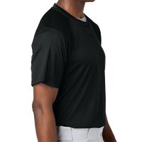 Sport Tek PosiCharge ® Competitor 2 Button Henley, Black, Right Sleeve view