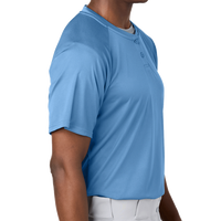 Sport Tek PosiCharge ® Competitor 2 Button Henley, Carolina Blue, Right Sleeve view