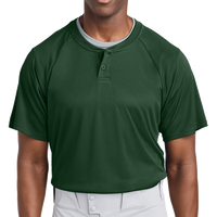 Sport Tek PosiCharge ® Competitor 2 Button Henley, Forest Green, Front view