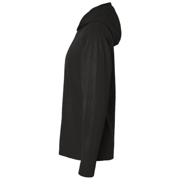 Sport Tek PosiCharge ® Competitor Hooded Pullover, Black, Left Sleeve view