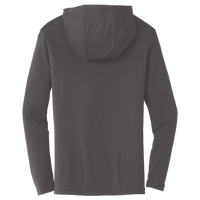 Sport Tek PosiCharge ® Competitor Hooded Pullover, Iron Grey, Back view