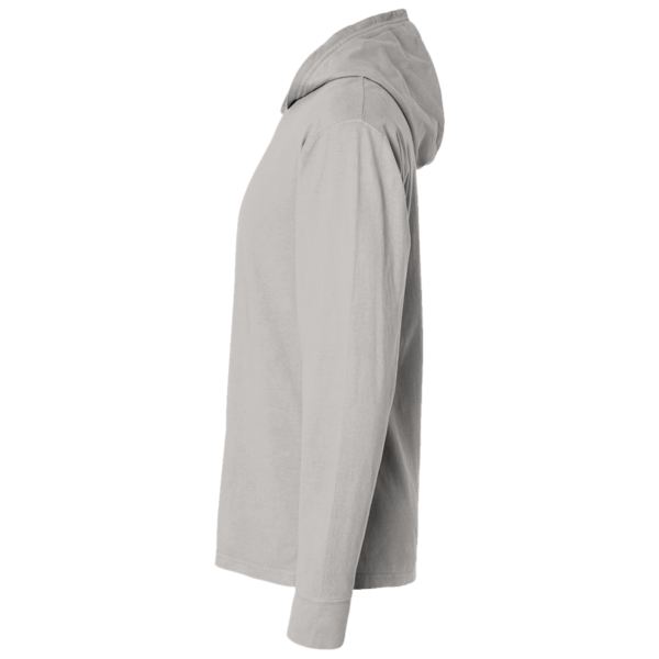 Sport Tek PosiCharge ® Competitor Hooded Pullover, Silver, Left Sleeve view