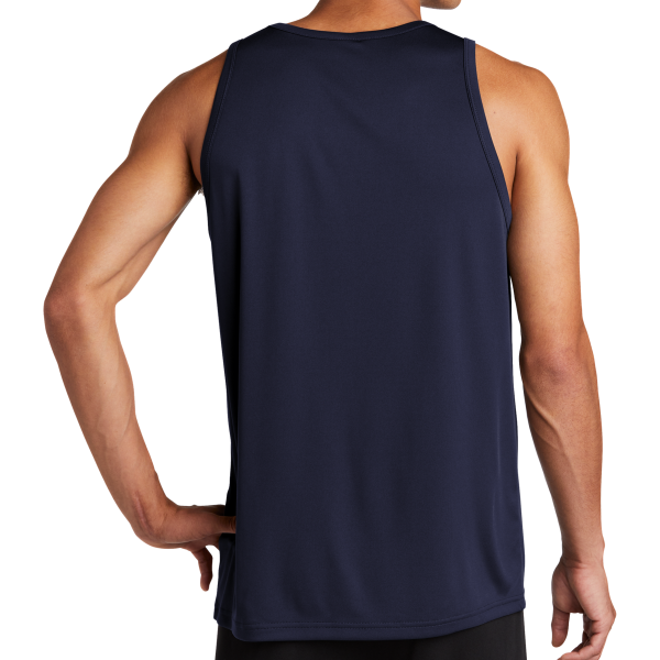 Sport Tek PosiCharge ® Competitor Tank, True Navy, Back view
