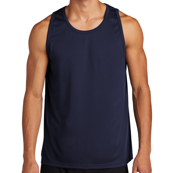 Sport Tek PosiCharge ® Competitor Tank, True Navy, Front view