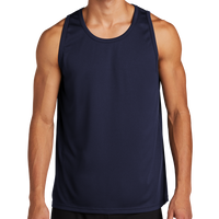 Sport Tek PosiCharge ® Competitor Tank, True Navy, Front view