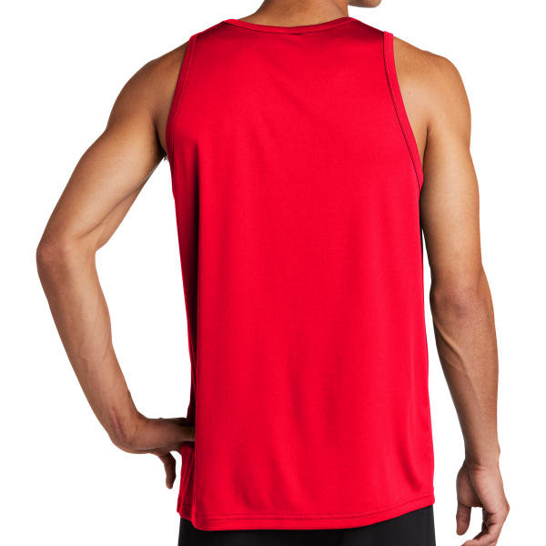 Sport Tek PosiCharge ® Competitor Tank, True Red, Back view