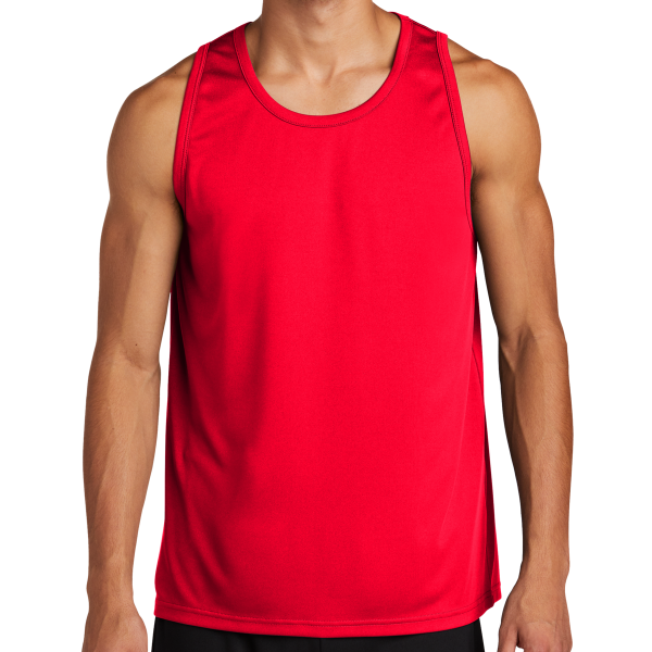 Sport Tek PosiCharge ® Competitor Tank, True Red, Front view