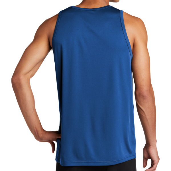 Sport Tek PosiCharge ® Competitor Tank, True Royal, Back view