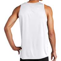 Sport Tek PosiCharge ® Competitor Tank, White, Back view