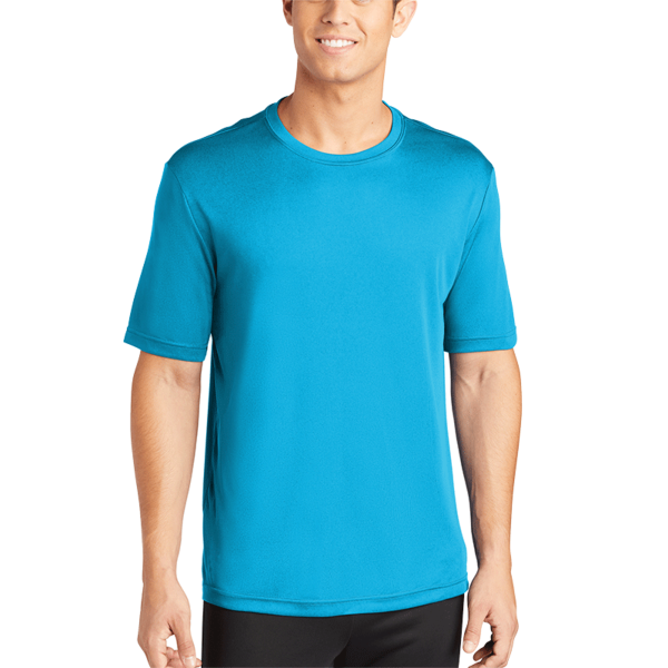Sport Tek PosiCharge ® Competitor Tee, Atomic Blue, Front view