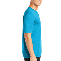 Sport Tek PosiCharge ® Competitor Tee, Atomic Blue, Right Sleeve view