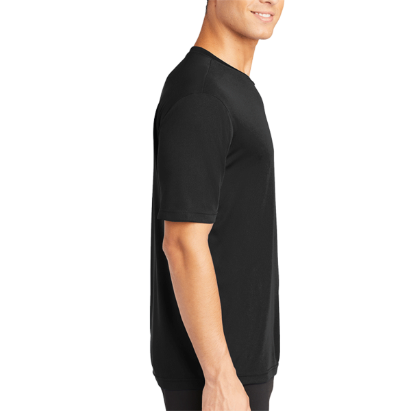 Sport Tek PosiCharge ® Competitor Tee, Black, Right Sleeve view