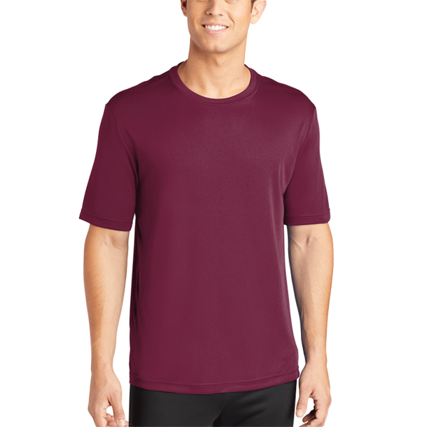 Sport Tek PosiCharge ® Competitor Tee, Cardinal, Front view