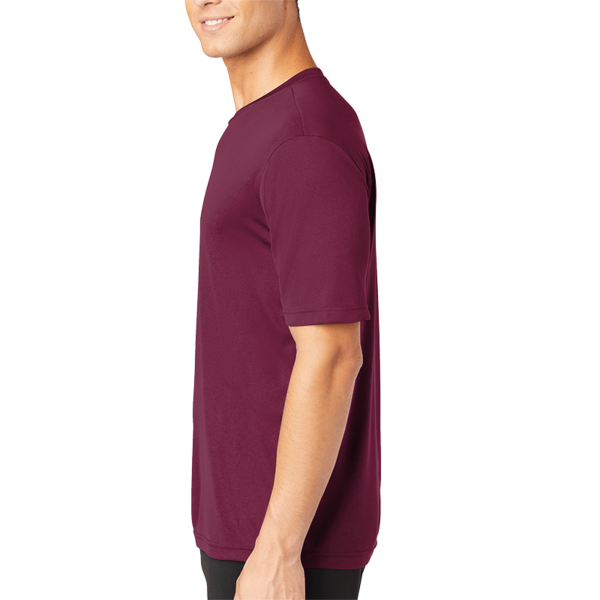 Sport Tek PosiCharge ® Competitor Tee, Cardinal, Left Sleeve view