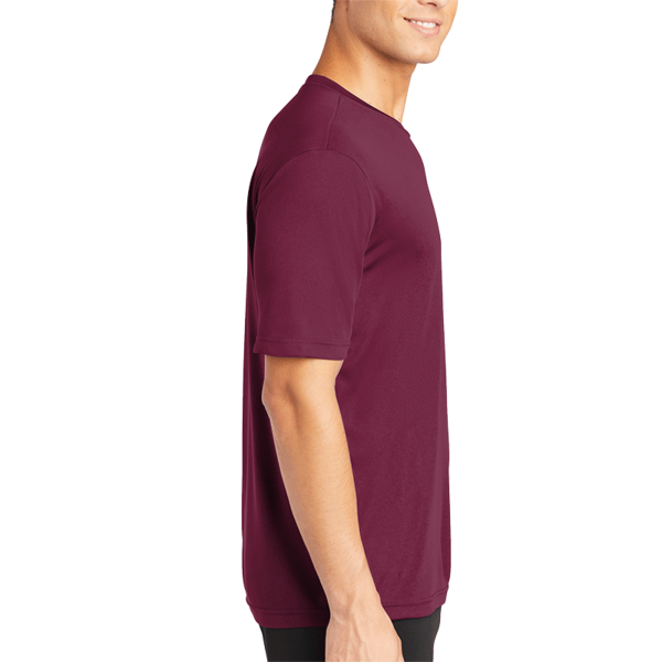 Sport Tek PosiCharge ® Competitor Tee, Cardinal, Right Sleeve view