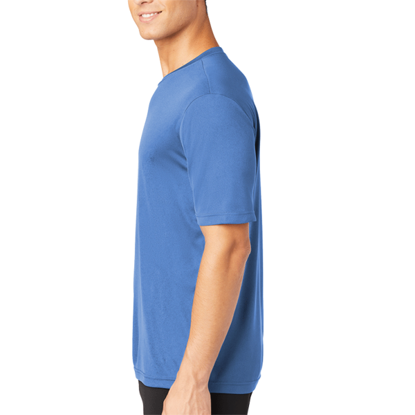 Sport Tek PosiCharge ® Competitor Tee, Carolina Blue, Left Sleeve view
