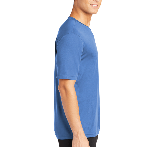 Sport Tek PosiCharge ® Competitor Tee, Carolina Blue, Right Sleeve view