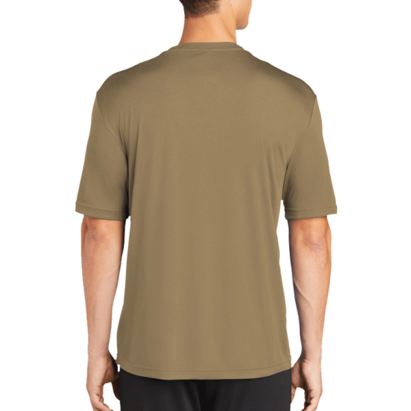 Sport Tek PosiCharge ® Competitor Tee, Coyote Brown, Back view