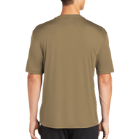 Sport Tek PosiCharge ® Competitor Tee, Coyote Brown, Back view