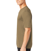 Sport Tek PosiCharge ® Competitor Tee, Coyote Brown, Left Sleeve view