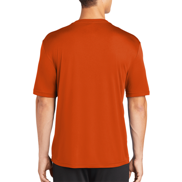 Sport Tek PosiCharge ® Competitor Tee, Deep Orange, Back view