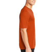 Sport Tek PosiCharge ® Competitor Tee, Deep Orange, Right Sleeve view