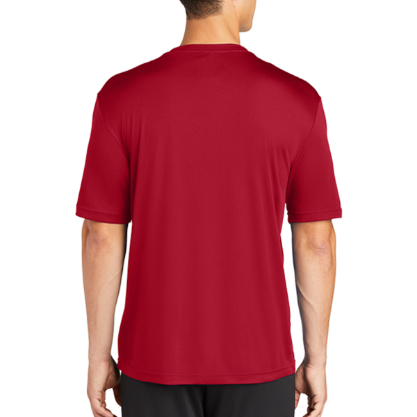Sport Tek PosiCharge ® Competitor Tee, Deep Red, Back view