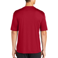 Sport Tek PosiCharge ® Competitor Tee, Deep Red, Back view