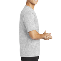 Sport Tek PosiCharge ® Electric Heather Tee, Silver Electric, Right Sleeve view